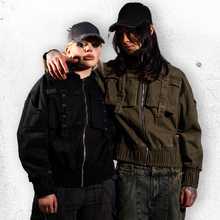 Load image into Gallery viewer, 'Elysian' Denim hoodie