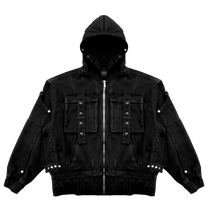 Load image into Gallery viewer, 'Elysian' Denim hoodie