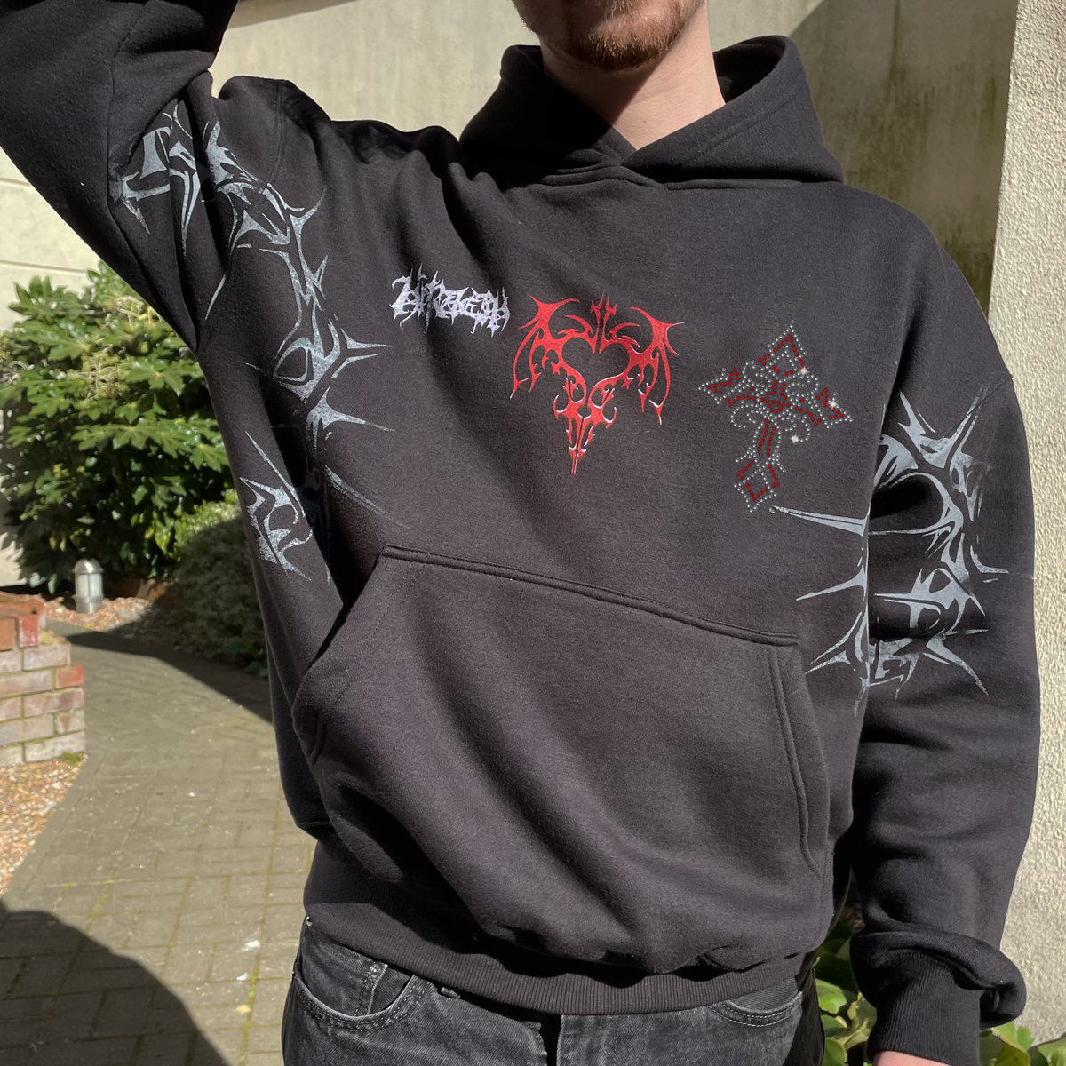 Cradle of 2025 filth zip hoodie