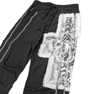 1/1 Shredded sins zip pants