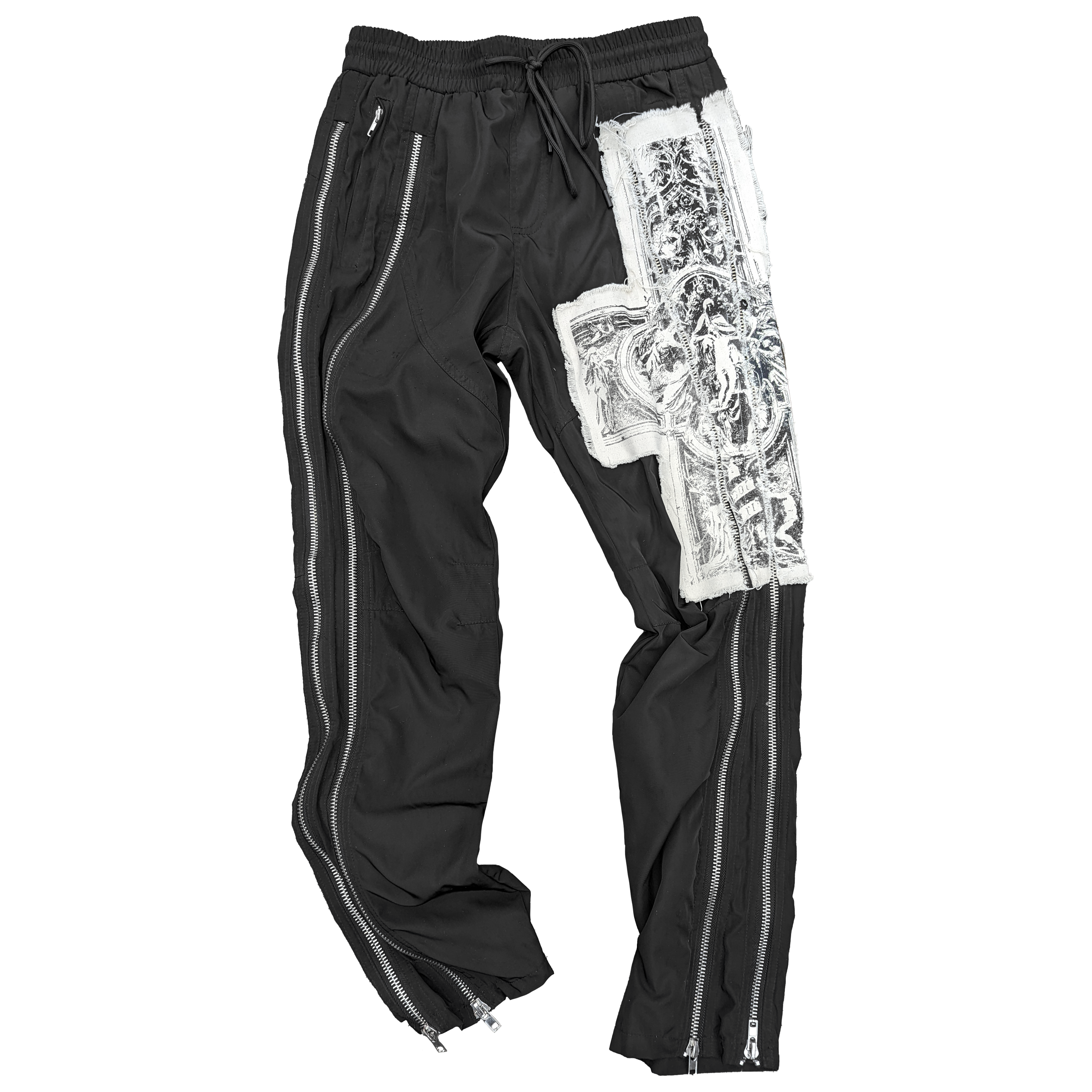 1/1 Shredded sins zip pants – Seraph