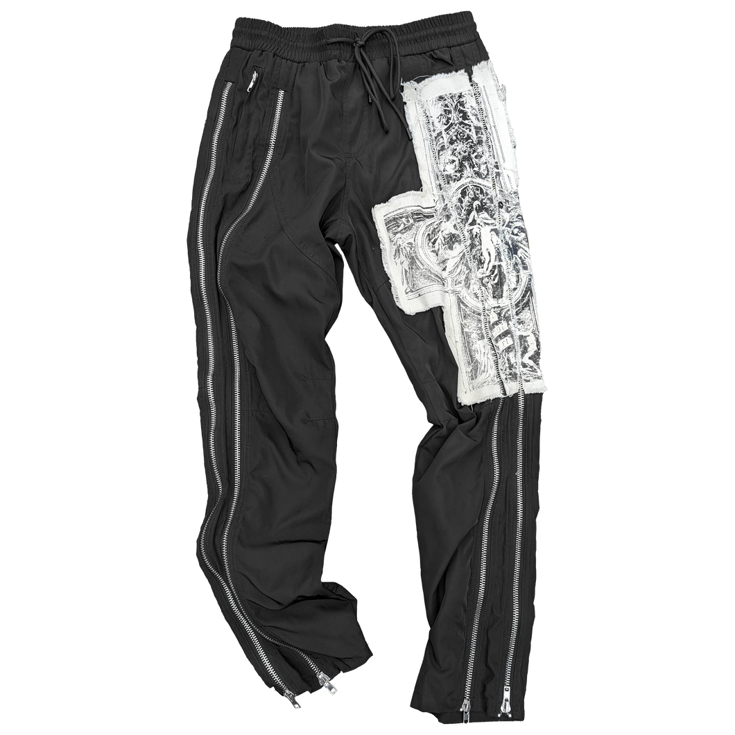 1/1 Shredded sins zip pants