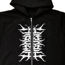 Load image into Gallery viewer, Serrated Zip-up Hoodie - Hiraeth