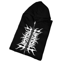 Load image into Gallery viewer, Serrated Zip-up Hoodie - Hiraeth