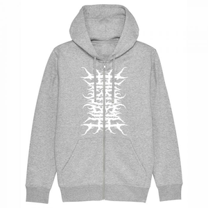 Serrated Zip-up Hoodie - Hiraeth